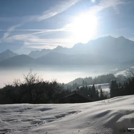 Les Praz D'arvillon Mont Blanc View Apartman Combloux