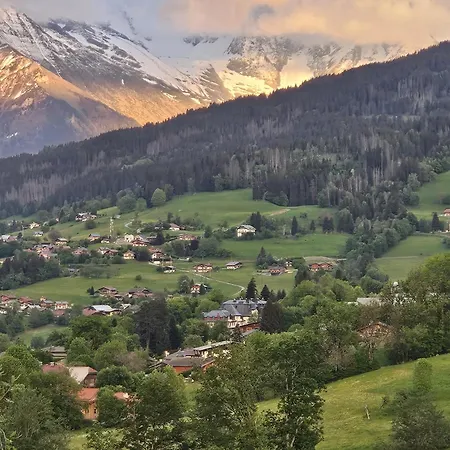 Les Praz D'arvillon Mont Blanc View Apartman *